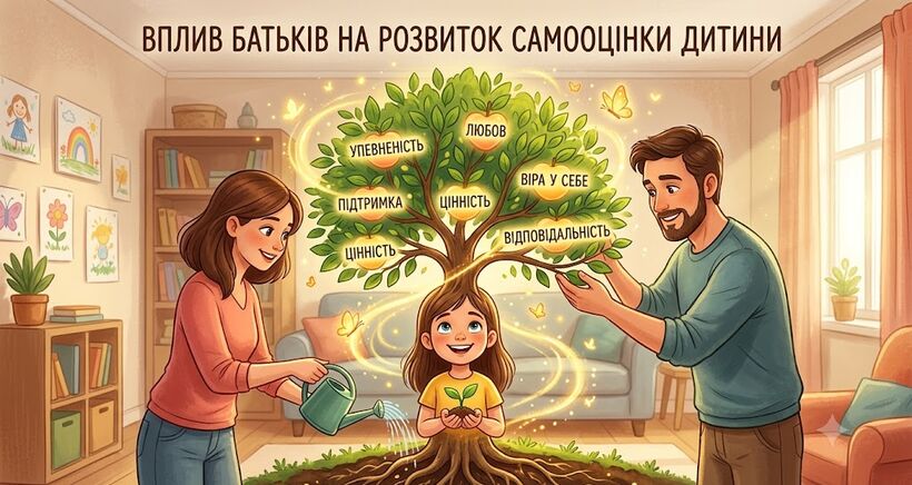 Як батьки впливають на розвиток самооцінки дитини?